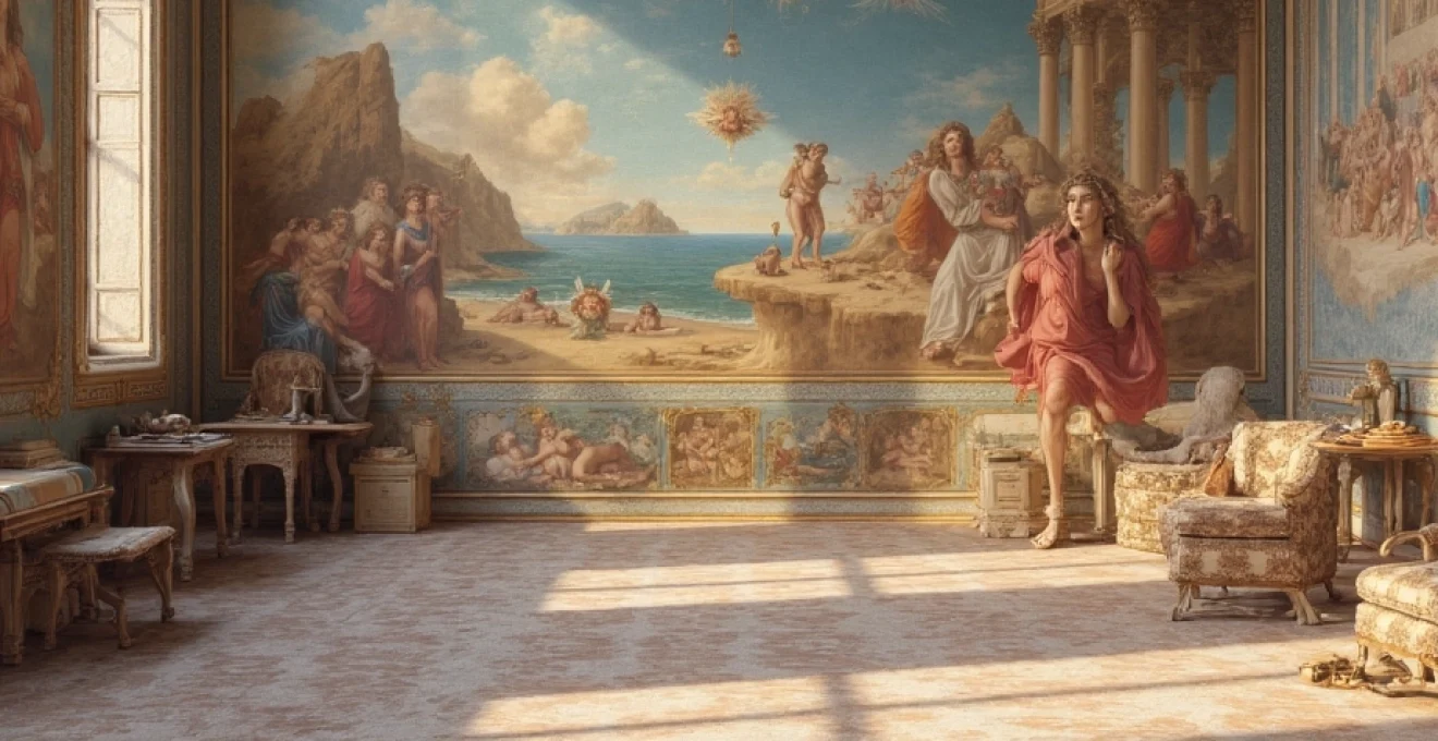 frescos murales
